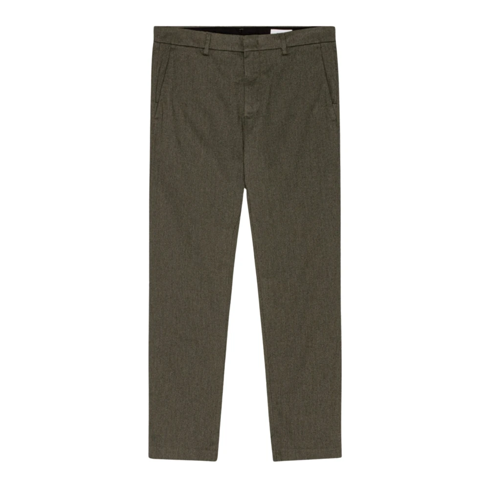 Nn07 Op Maat Gemaakte Chino Broek Donkerleger Gray Heren