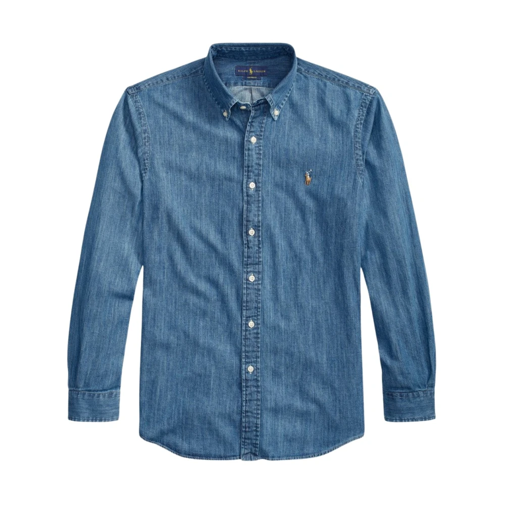 Polo Ralph Lauren Uomo Blu Magliette, M, New,