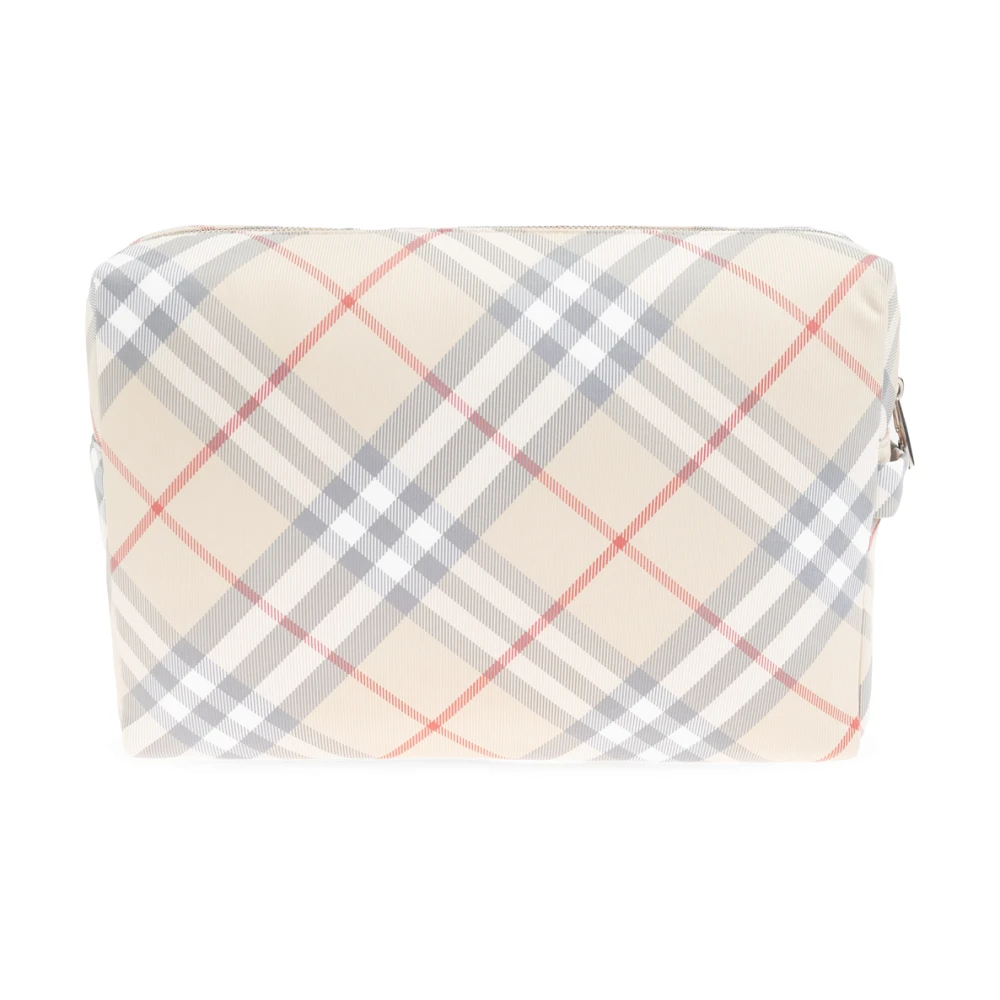 Burberry Cosmetische tas voor moeders Beige Unisex