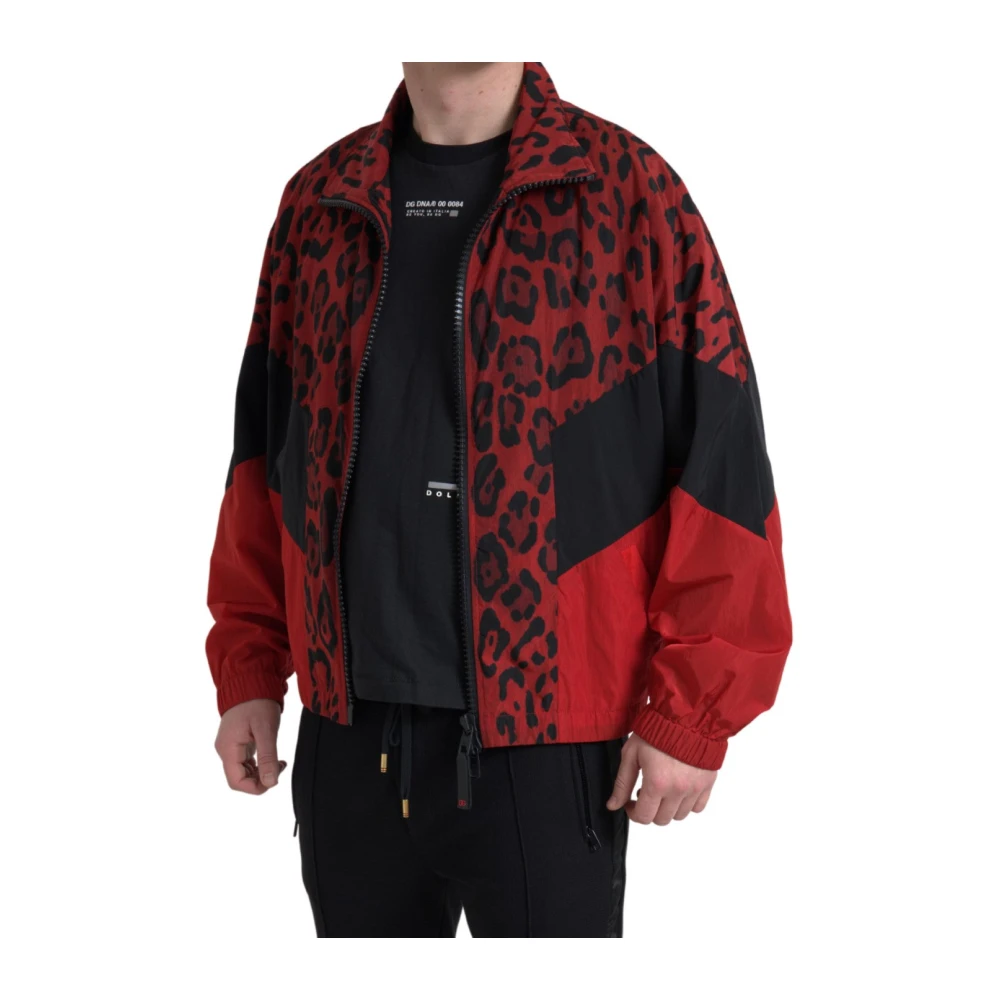 Dolce & Gabbana Rode Luipaard Ritsjas Red Heren
