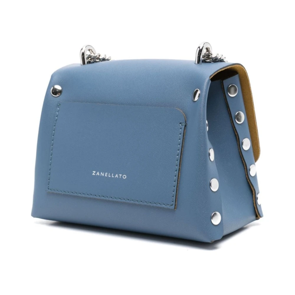 Zanellato Blauwe Ming Sbaby Schoudertas Blue Dames