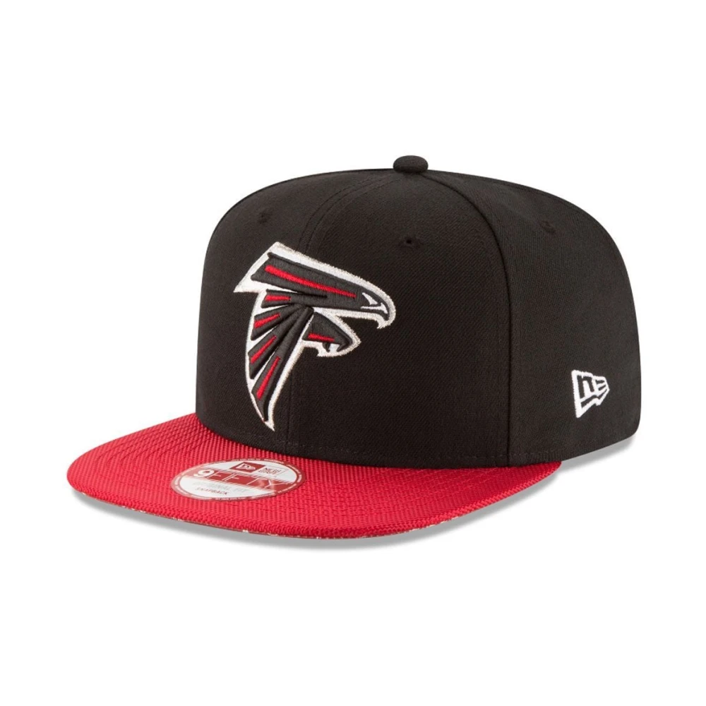 New era Platte klep pet zwart rood Black Heren