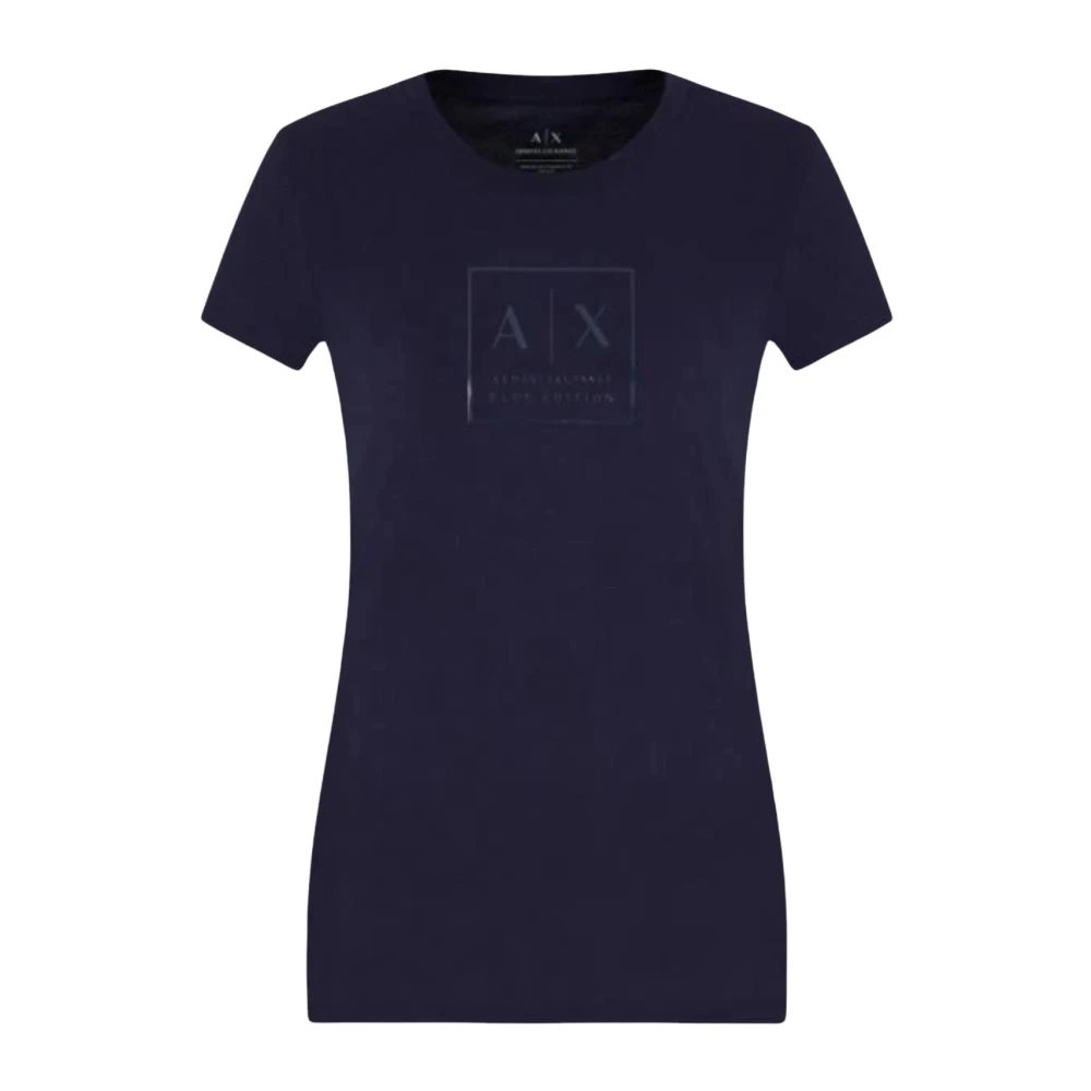Armani Exchange T-Shirts, Female, S, T-Shirt Blue
