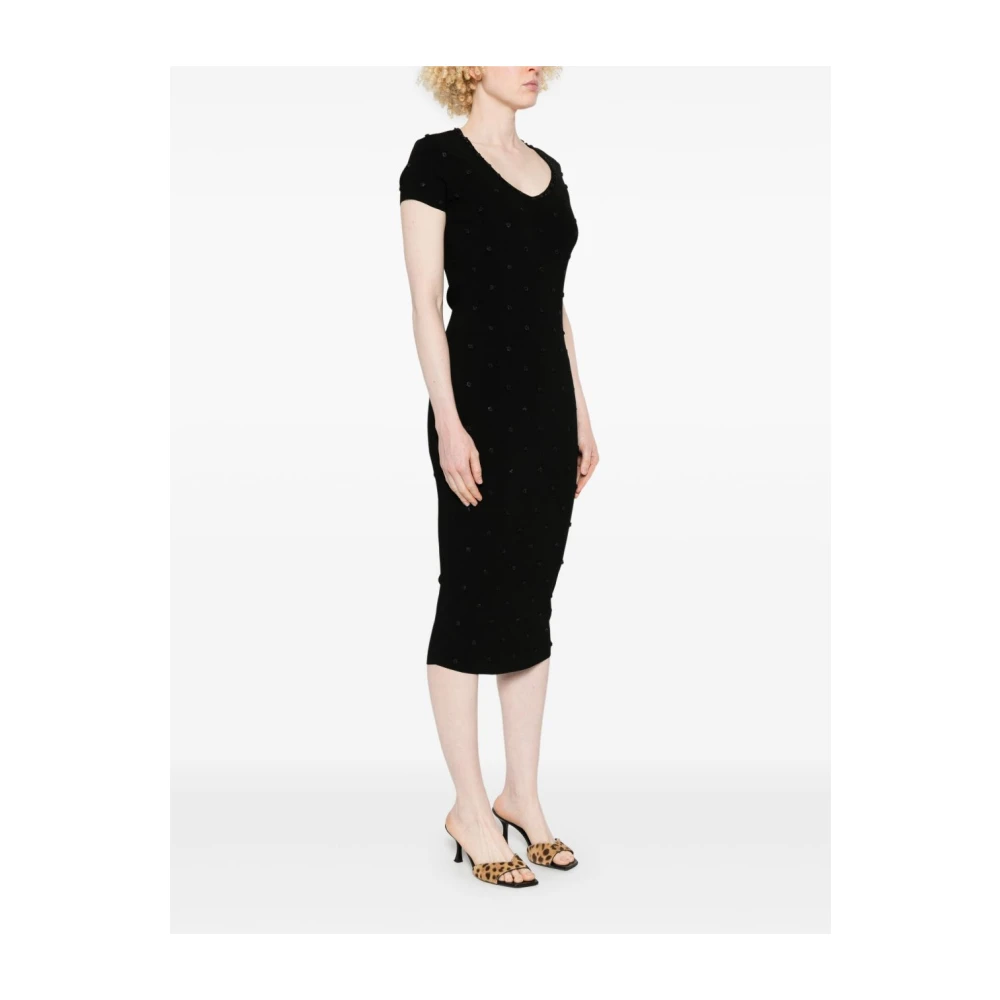 Blugirl Elegante Nero Jurk Black Dames