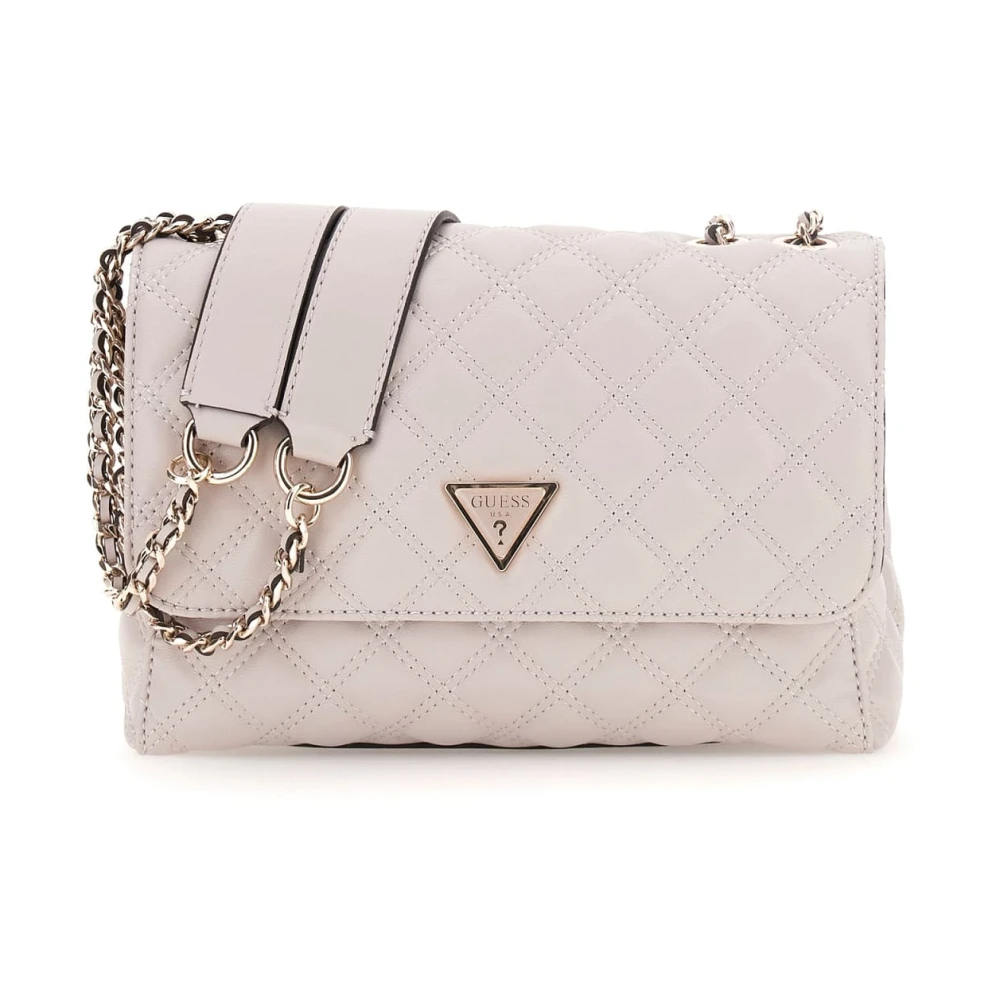 Guess Women's Brown Cruise Vibe Top Zip Shoulder Bag - Shoulder Bags - One Size - Bags