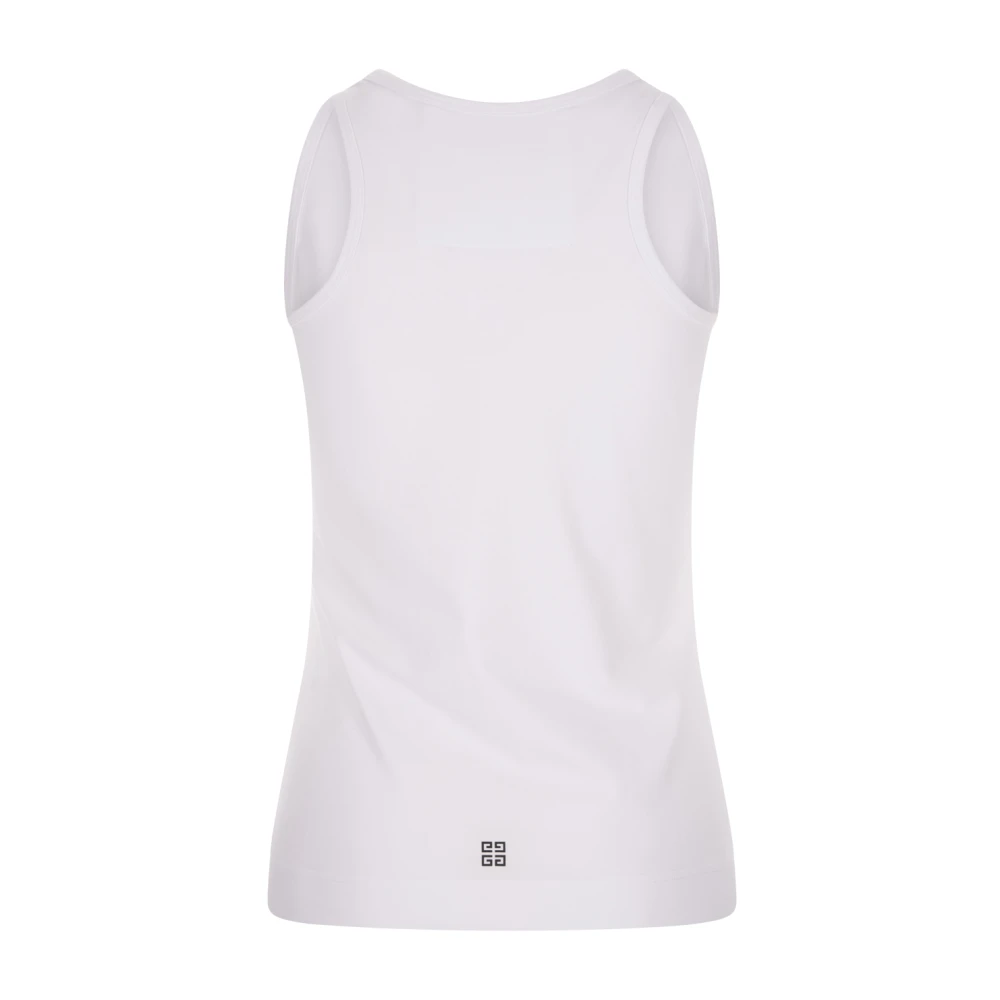 Givenchy Tanktop met ronde hals White Dames