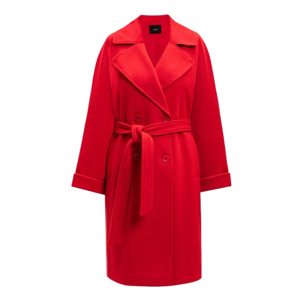 Twinset Rode Jas Aw24 Red Dames