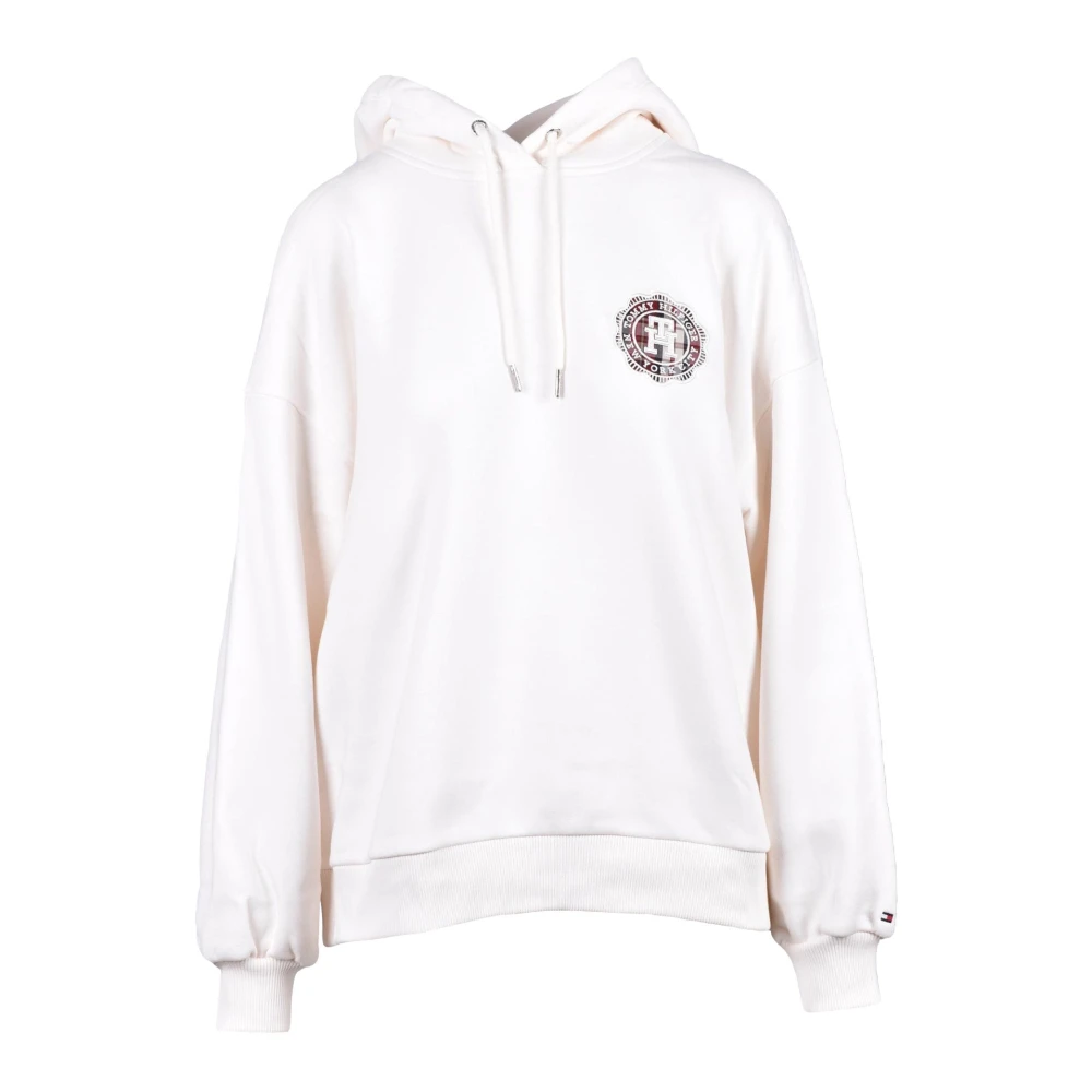 Tommy Hilfiger Katoenmix Sweater White Dames
