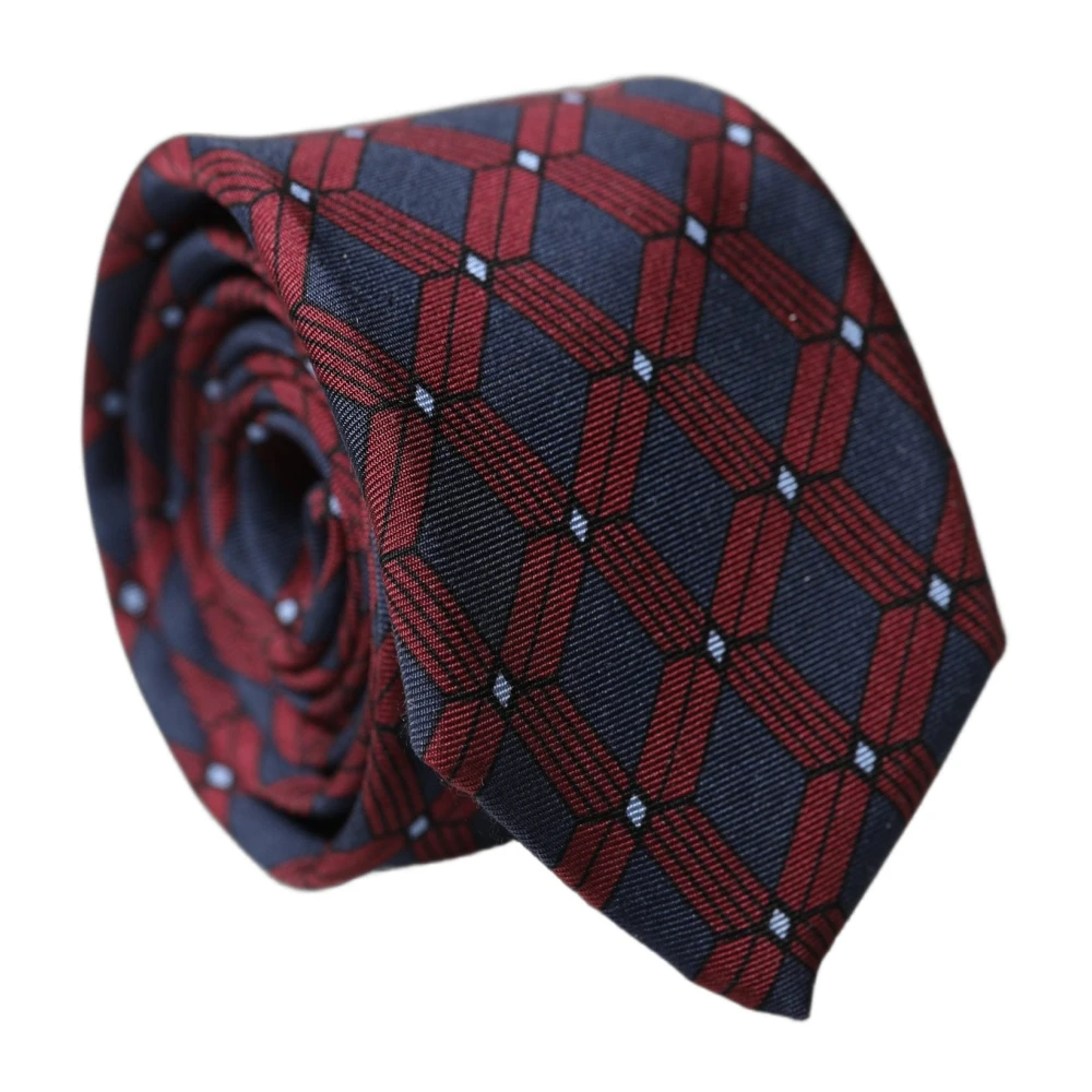 Dolce & Gabbana Men's Red Necktie - Ties - One Size - Accessories