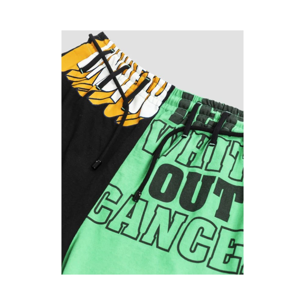 Marine Serre Unieke Unisex Casual Shorts Green Unisex