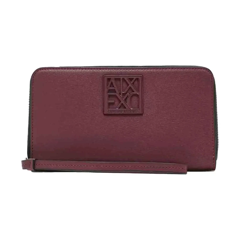 Armani Exchange Women's Red Wallets Cardholders - Wallets & Cardholders - One Size - Accessories