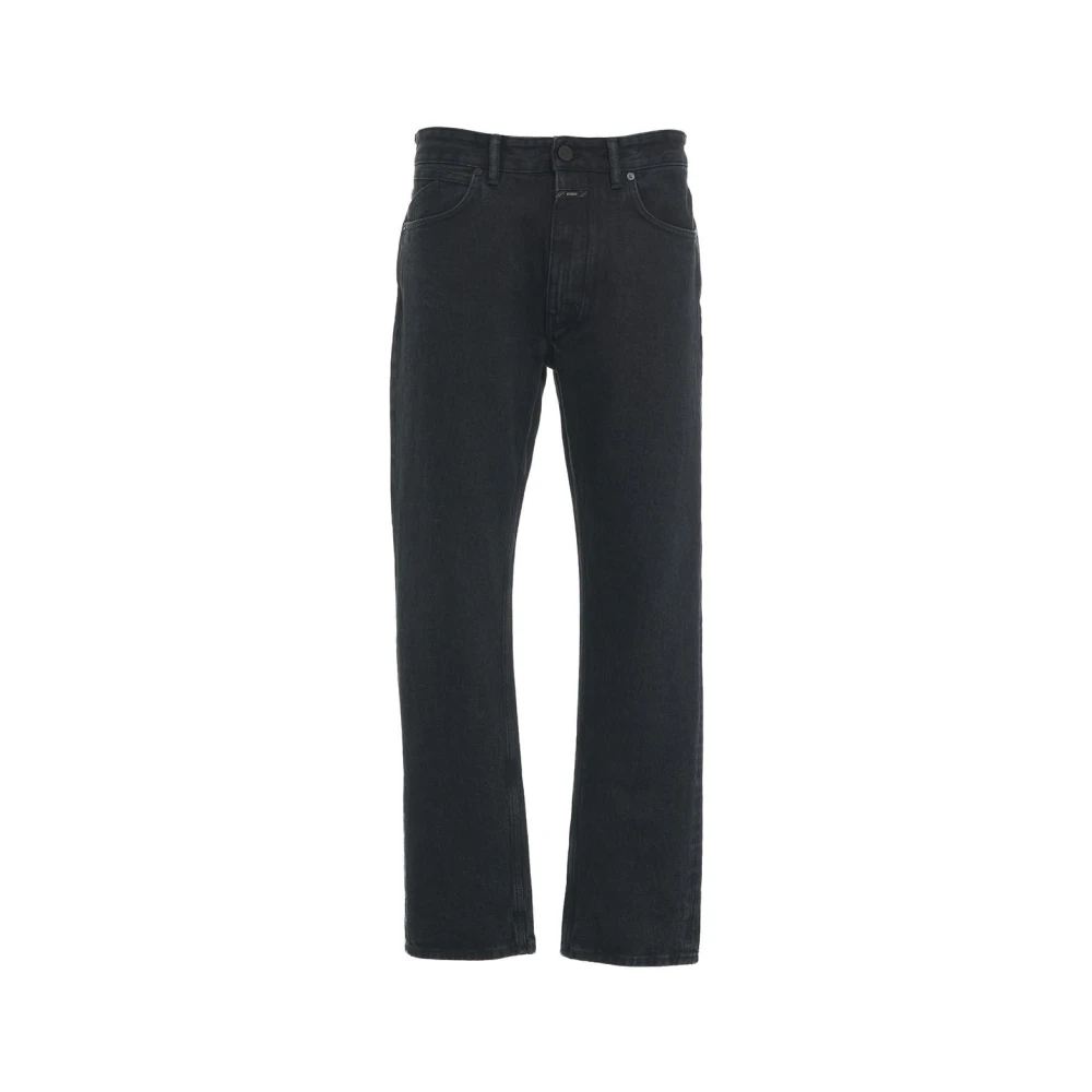 Closed Klassieke Straight Cut Denim Jeans Black Heren