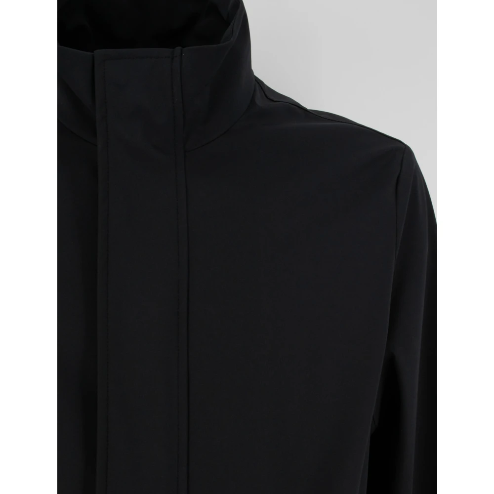 PAUL & SHARK Technische Stof Lentejas Black Heren