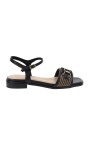 faux-leather-and-fabric-sandals