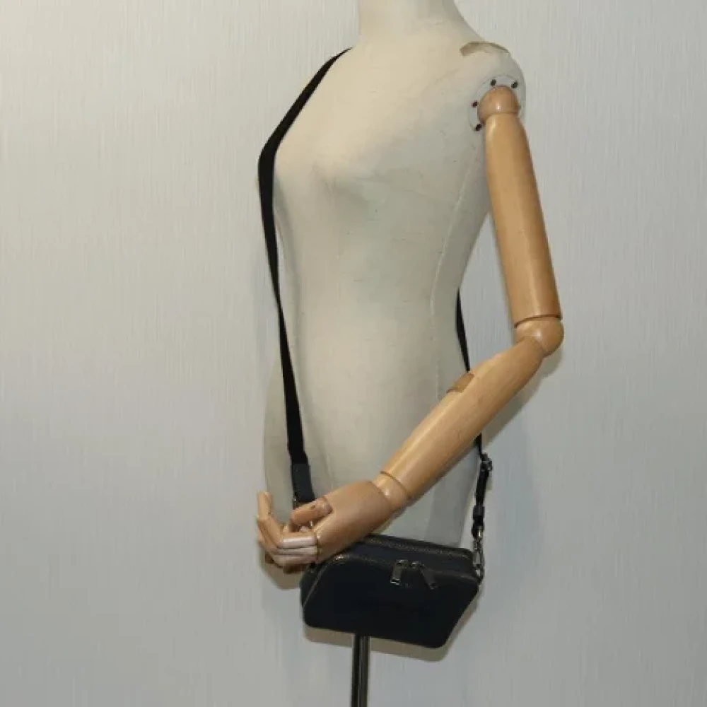 Dior Vintage Pre-owned Leather dior-bags Gray Dames