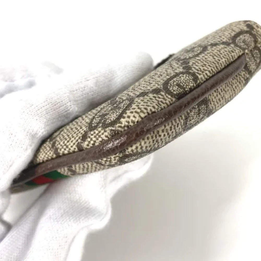 Gucci Vintage Pre-owned Fabric home-office Beige Dames