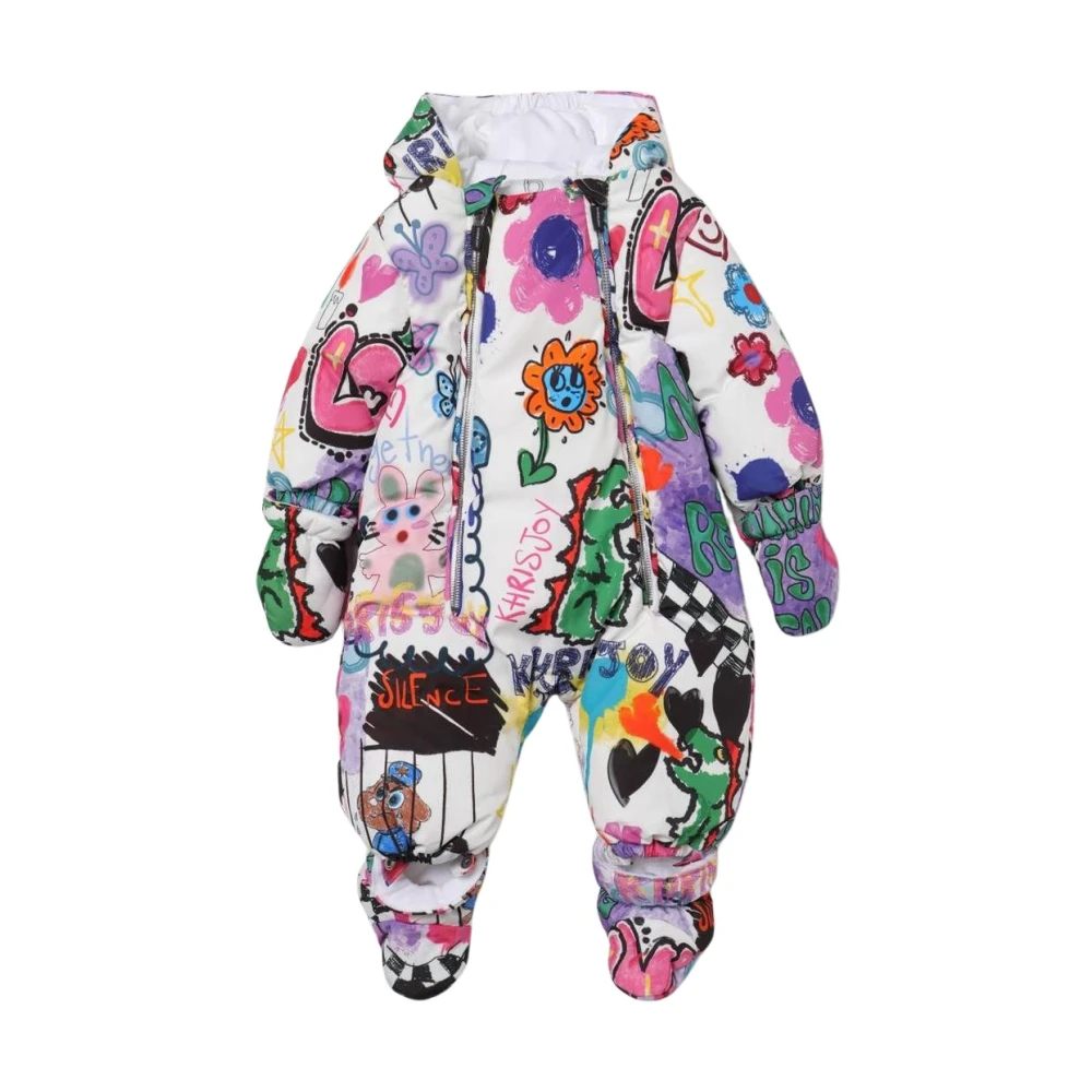 Colorful Graffiti Snowsuit - Khrisjoy - Modalova