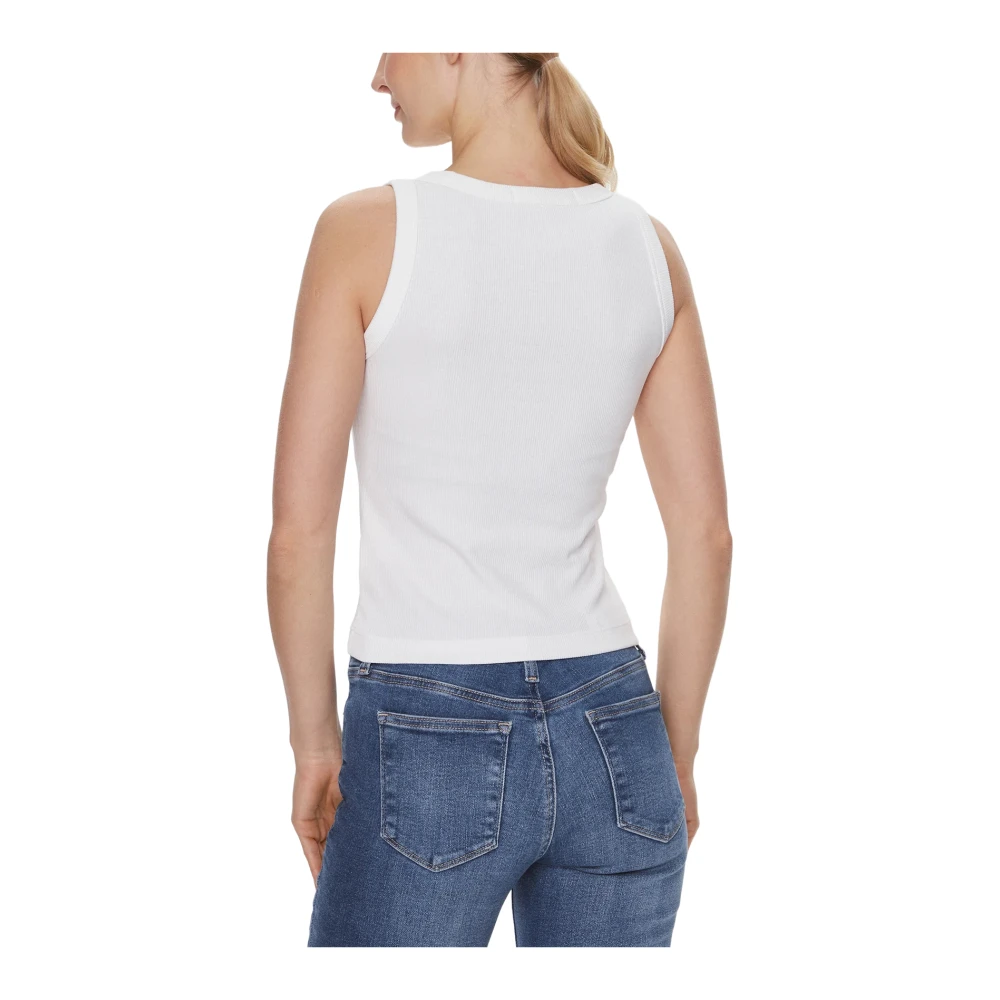 Calvin Klein Jeans Sleeveless Tops White Dames