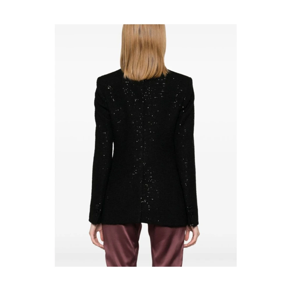 Tagliatore Jas Black Dames
