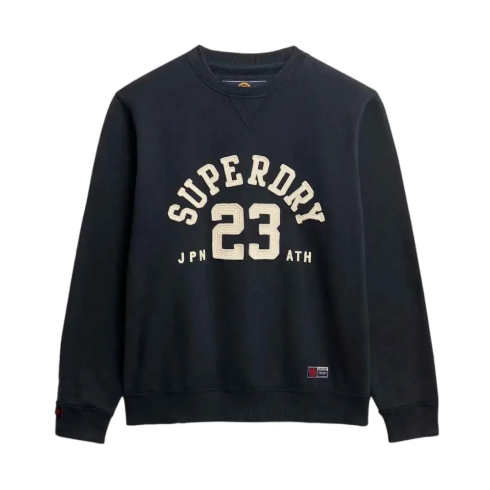 Superdry Unisex Blu Felpa Vintage Athletic - Immagine 2