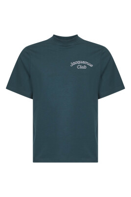 t-shirt-en-coton-vert-avec-impression-club