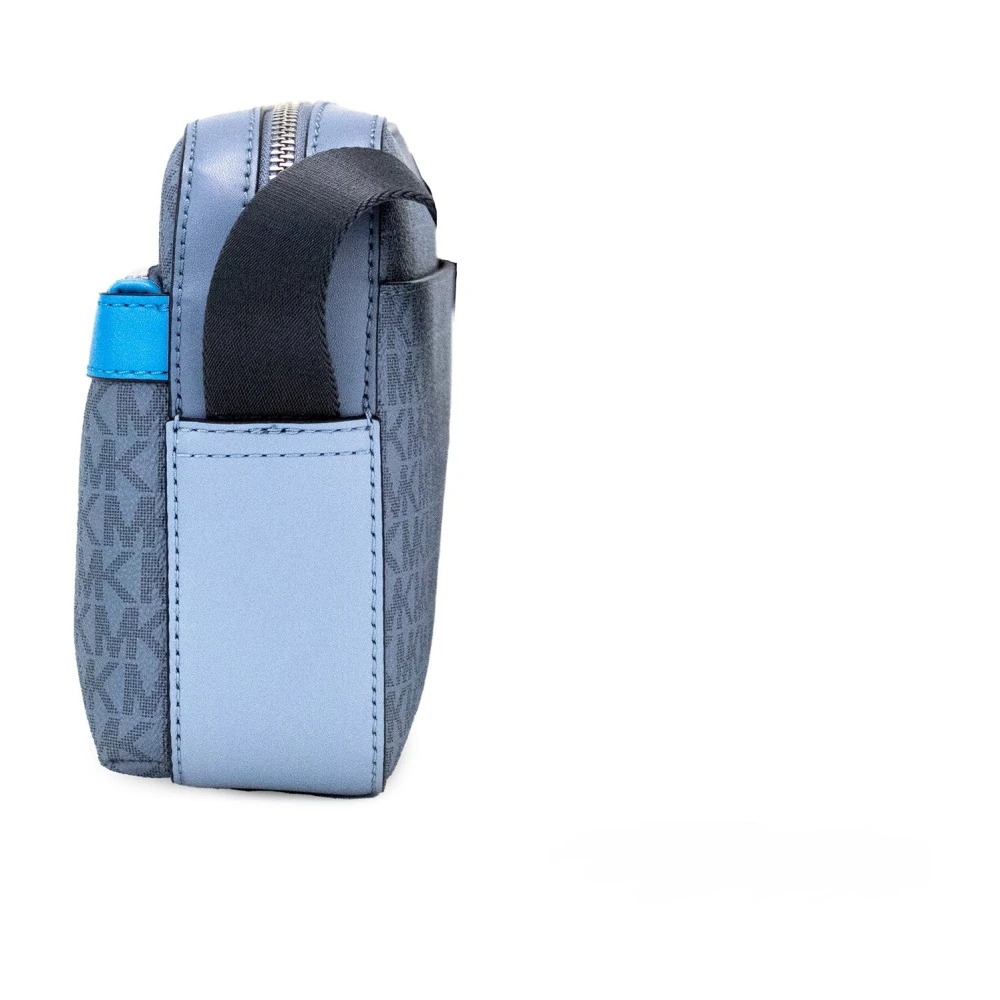 Michael Kors Cooper Small Utility Crossbody Blue Dames