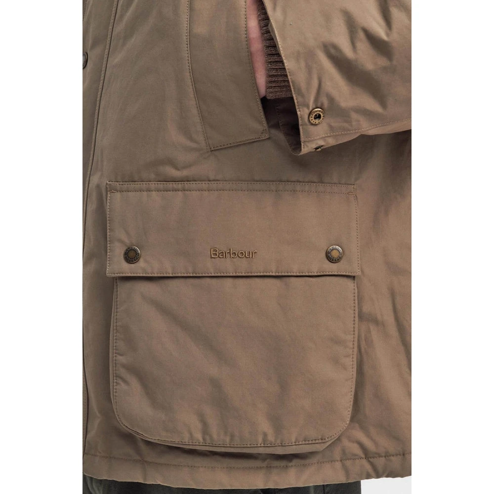 Barbour Oversized Casual Bedale Tan Jas Brown Heren