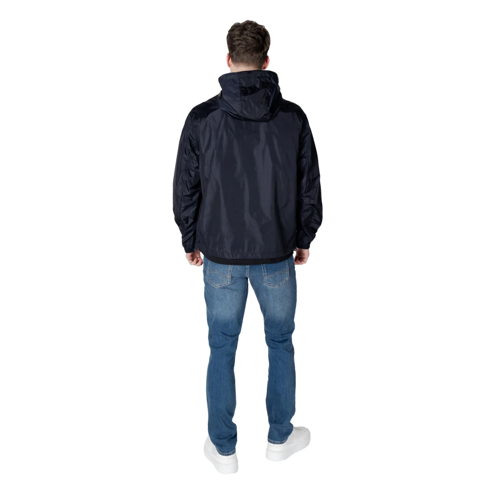 Armani Exchange Box Logo Jas Blue Heren