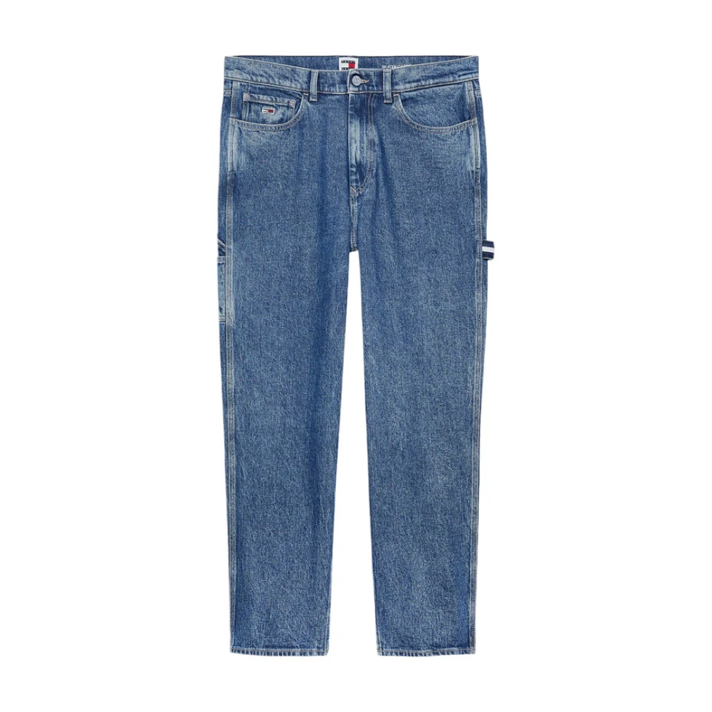 Tommy Jeans Klassieke Straight Fit Denim Jeans Blue Heren