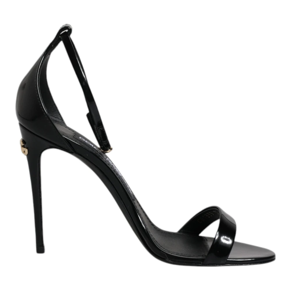 Dolce & Gabbana Women's Black Keira Heels Sandals