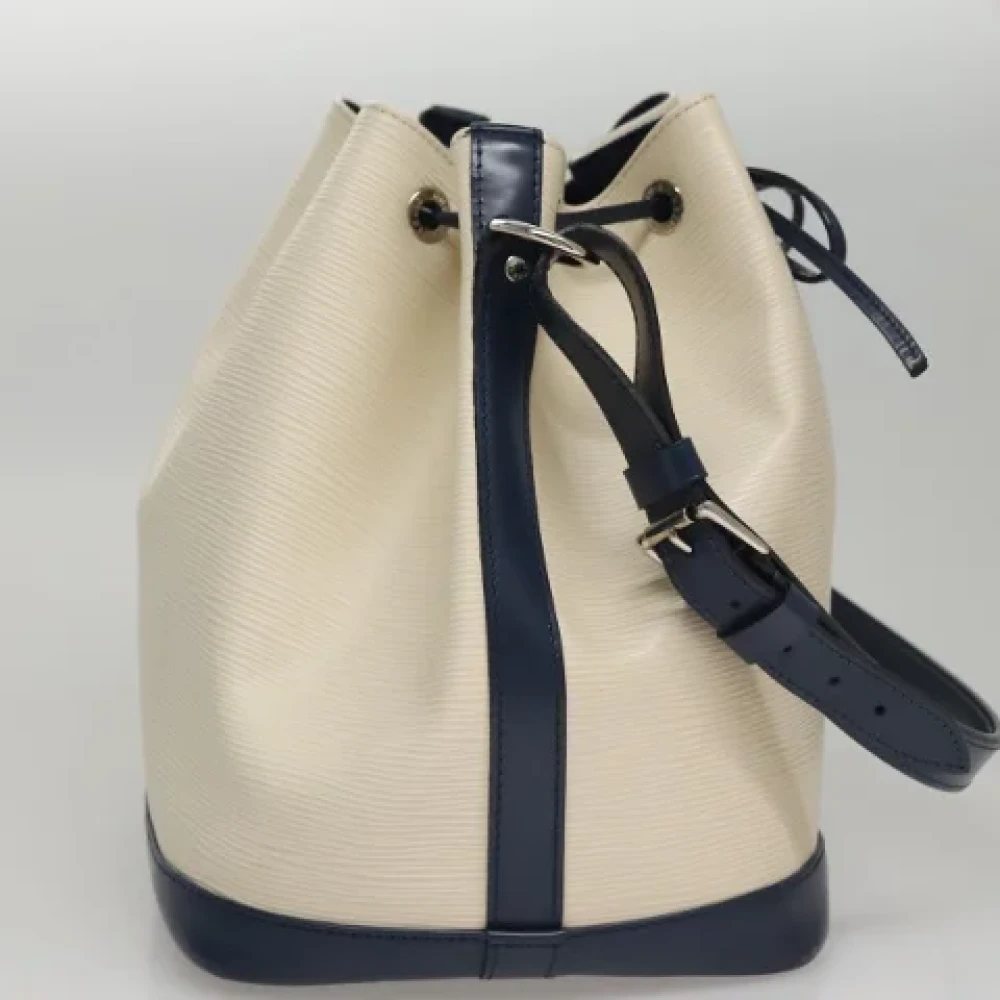 Louis Vuitton Vintage Pre-owned Leather louis-vuitton-bags White Dames