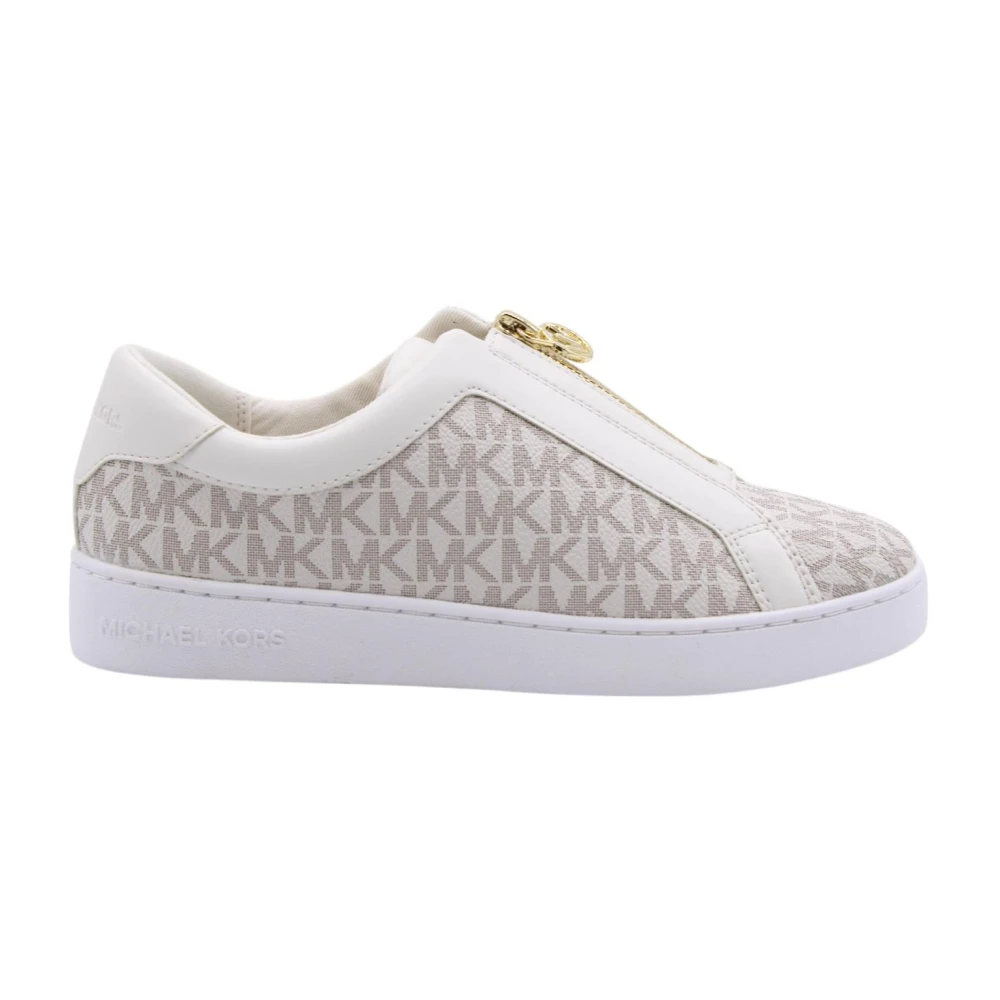 Michael Kors Women's Beige Sneakers, 4 Uk, Celestien Trainers