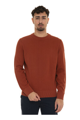 tekstureret-rundhals-pullover