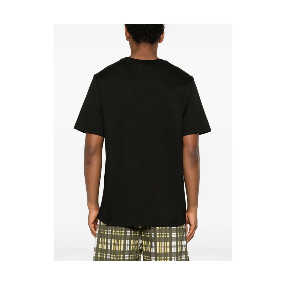 Iceberg Garfield Print Crew Neck T-shirt Black Heren