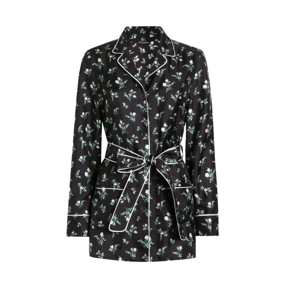 Dolce & Gabbana Women's Black Pyjamas - Pyjamas - S - Nightwear & Lounge