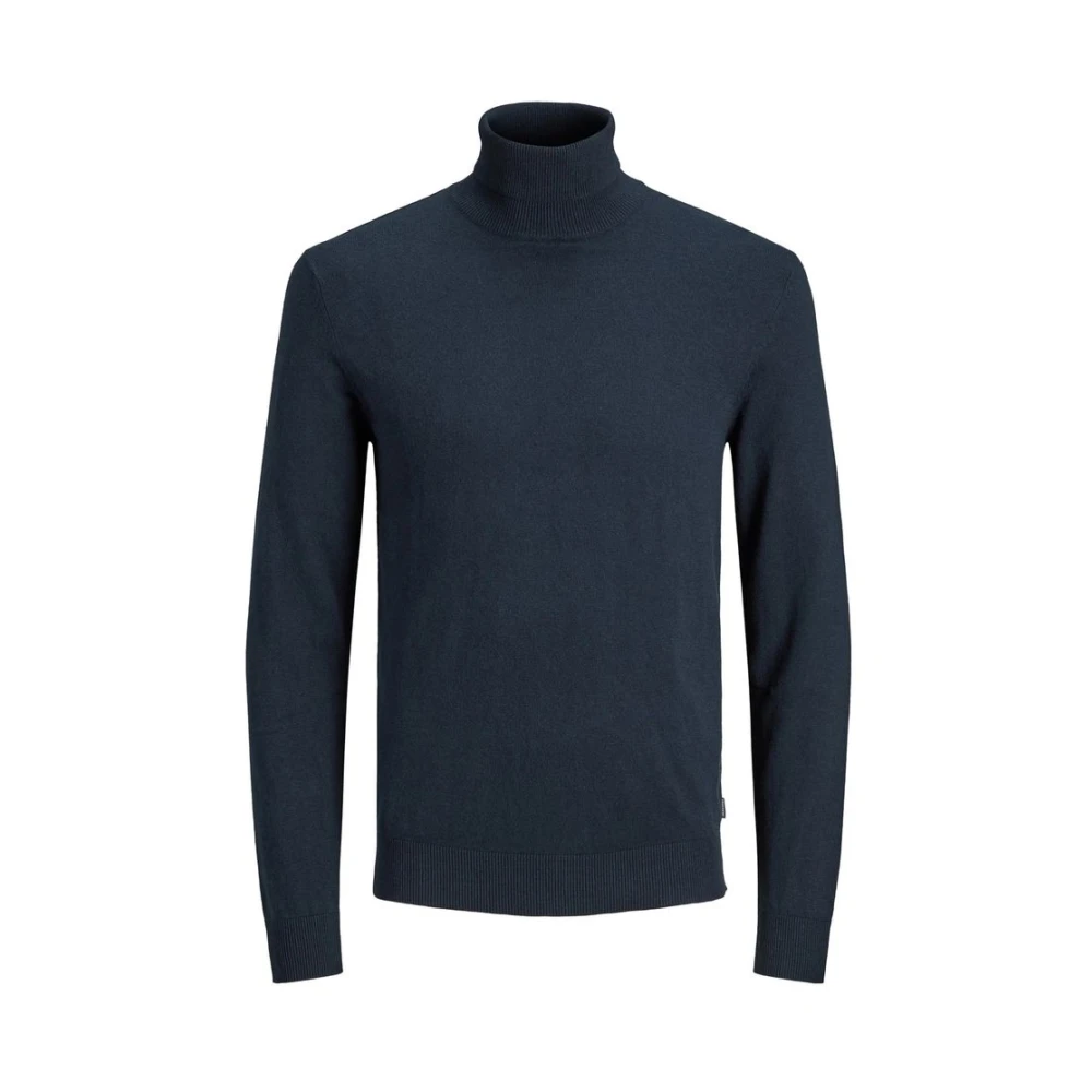 Jack & Jones Men's Blue Round Neck Sweater Emil - Image 4