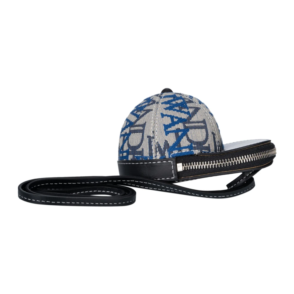 JW Anderson Nano Cap Tas in Off White Blue Multicolor Dames