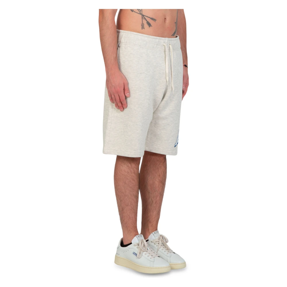 Autry Klassieke College Shorts voor dagelijks comfort Gray Heren