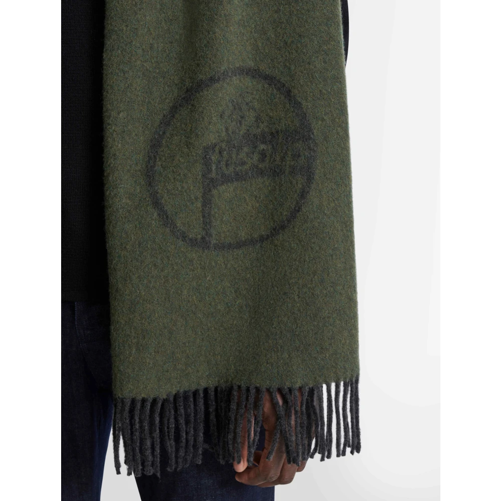 Fusalp Jacquard Sjaal Green Unisex