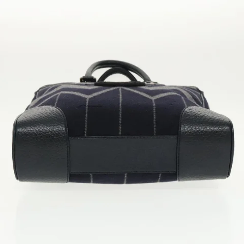 Louis Vuitton Vintage Pre-owned Wool louis-vuitton-bags Black Dames