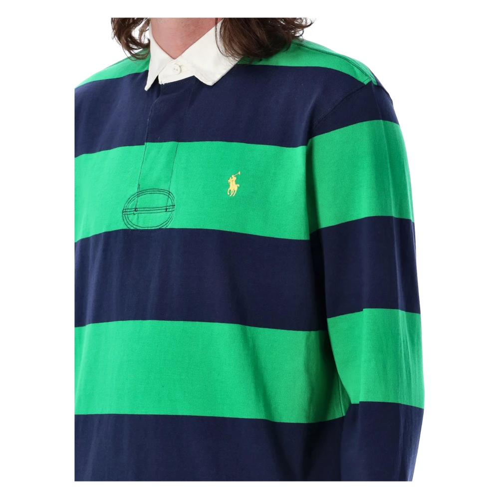 Polo Ralph Lauren Lange Mouw Rugby Polo Shirt Multicolor Heren