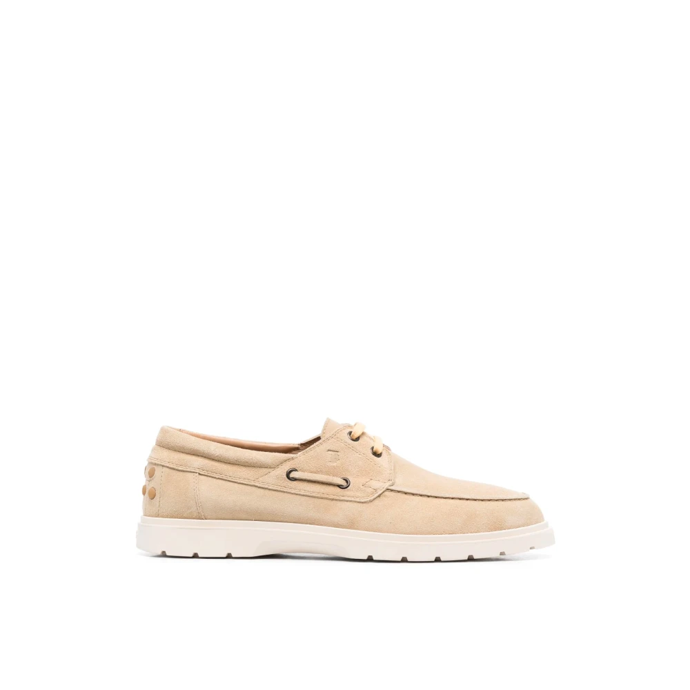 TOD'S Zomerse Hybride Bootschoenen Beige Heren