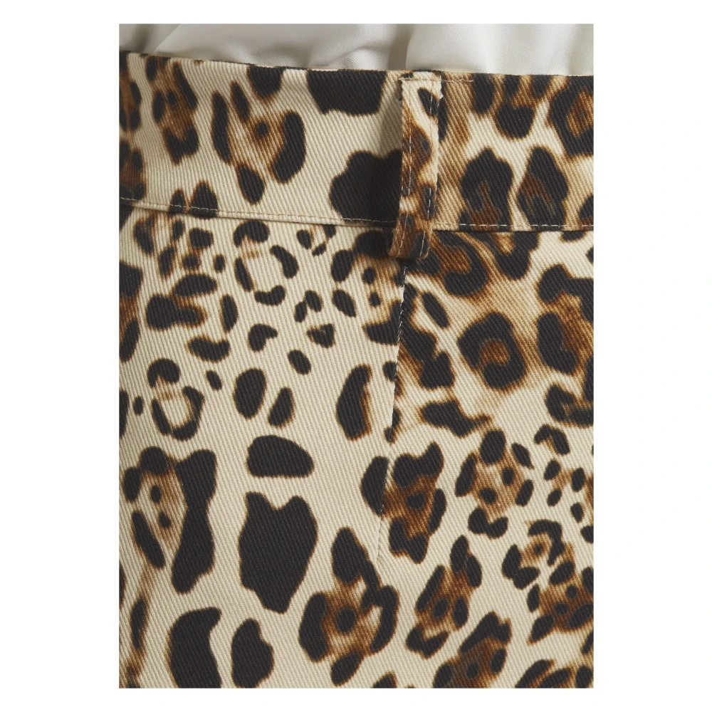 Nicowa Elegante Twill Maxi Rok Trenala Brown Dames