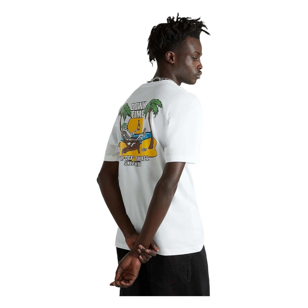 Vans T-shirt White Heren