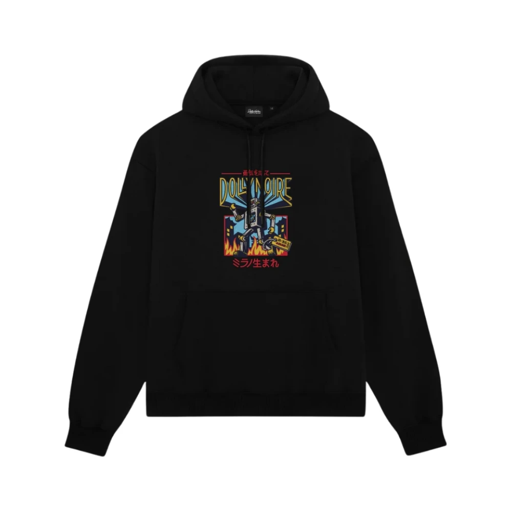 Dolly Noire Men's Black Hoodie
