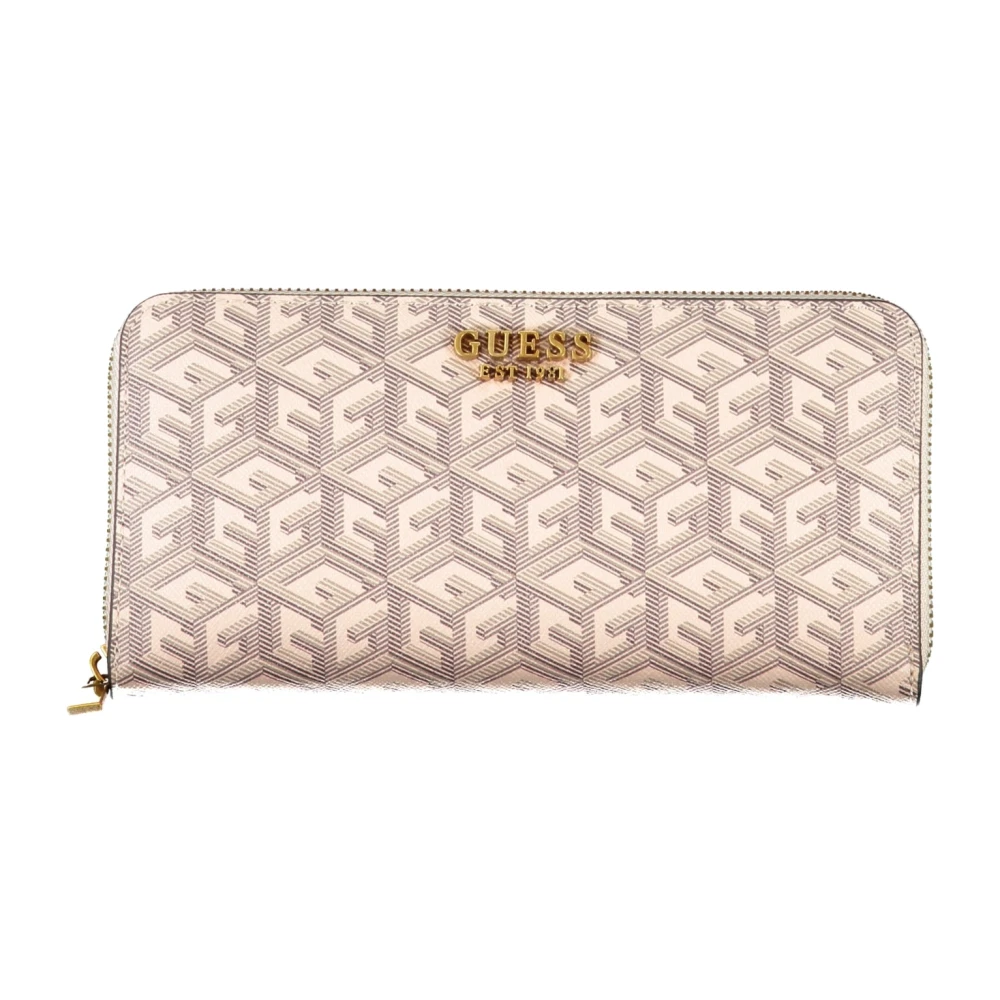 Guess Beige Dames Portemonnee Laurel SLG Beige Dames