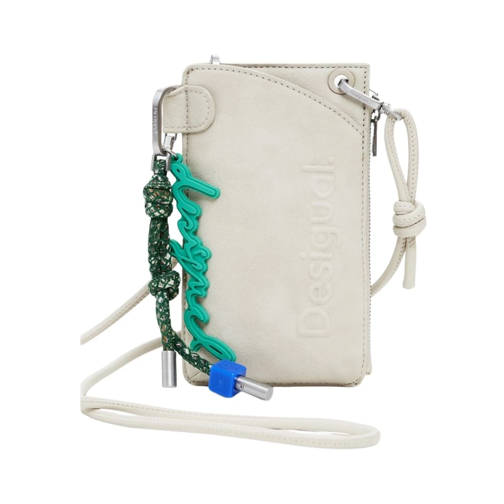Desigual Women's Beige Half Logo Milton Wallet