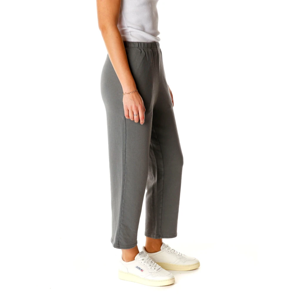 American vintage Lichte joggingbroek met zijzakken Gray Dames