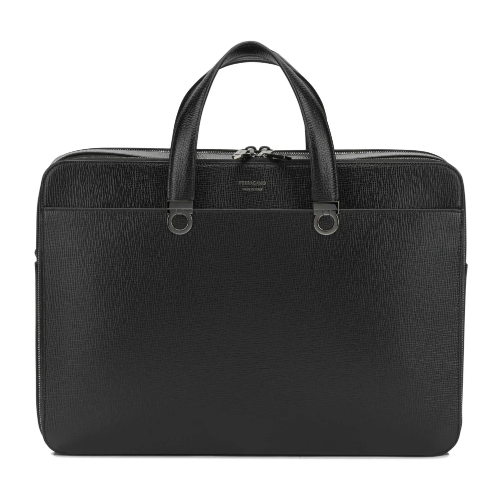 Ferragamo Uomo Nero Borse, Taglia Unica, New,