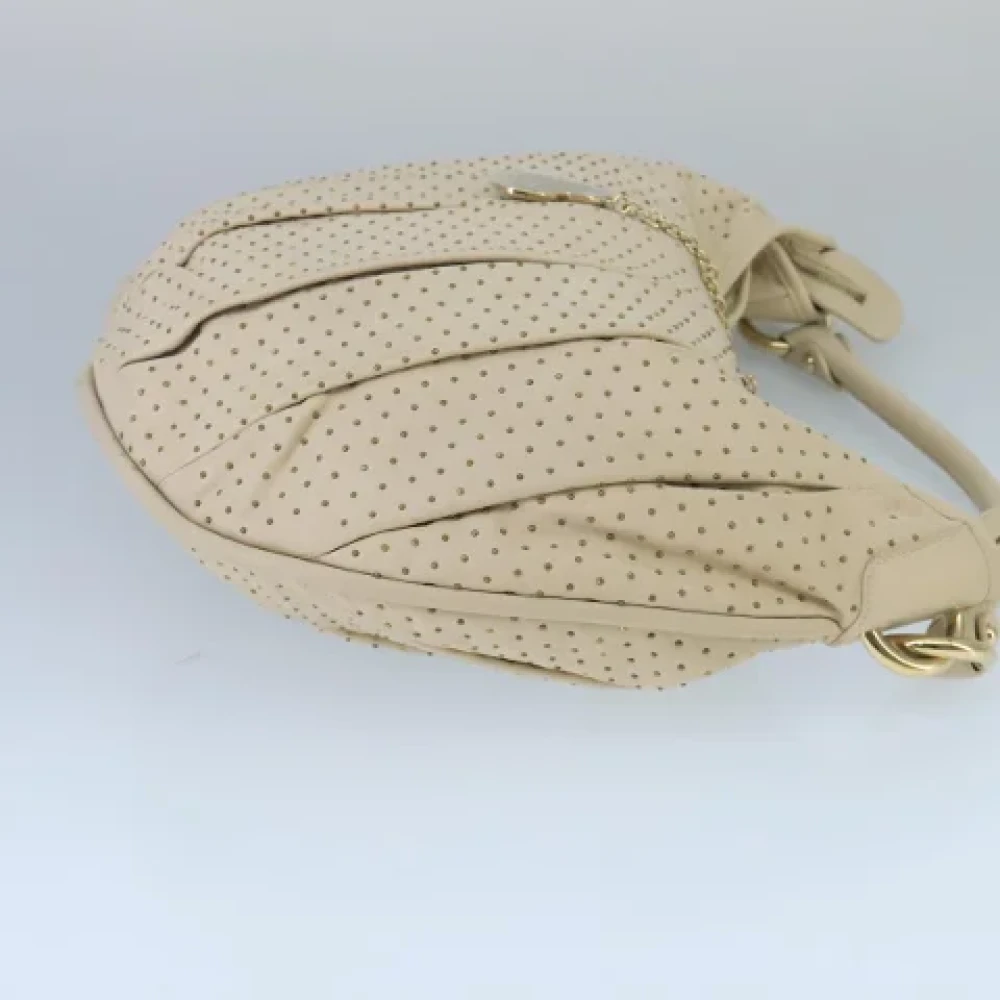 Bally Pre-owned Leather shoulder-bags Beige Dames